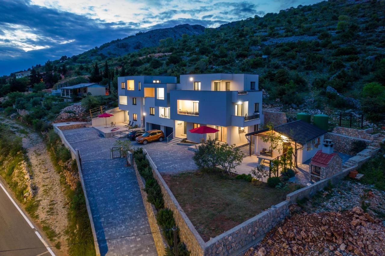 Villa Stjepanovic Tribanj-Kruscica Eksteriør billede